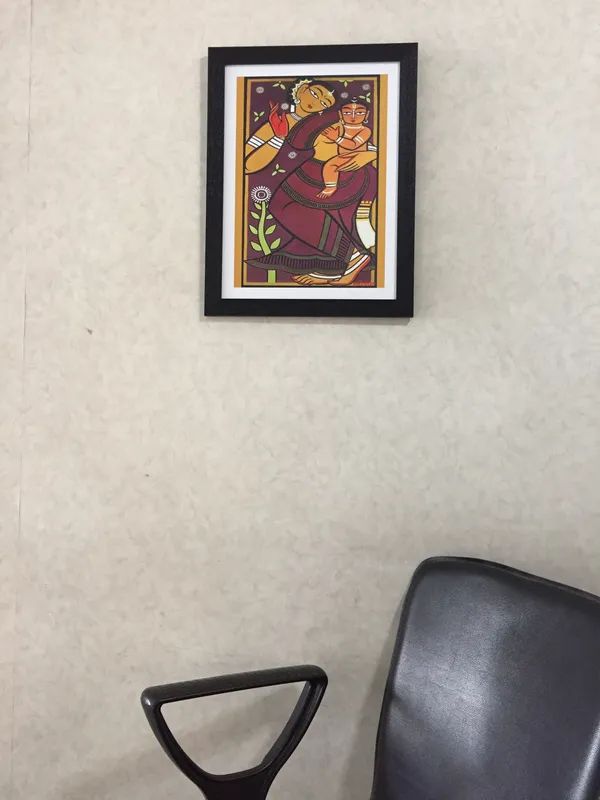 *Mother_and_Child_2*_-_A_Jamini_Roy_Painting,_Framed_Wall_Decor,_Multicolor