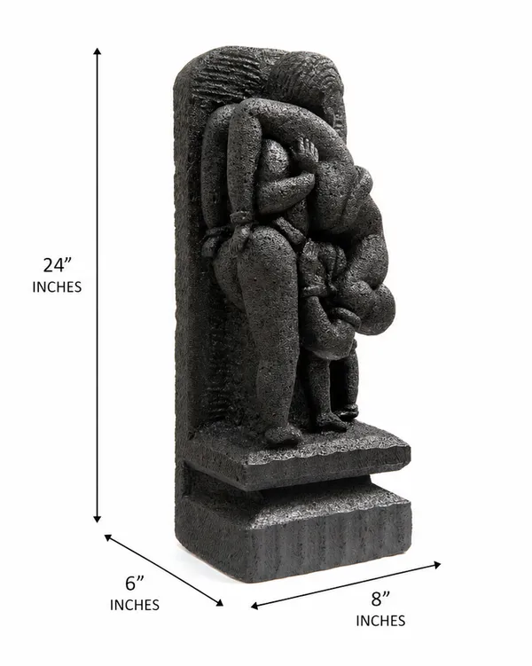 Khajuraho_Temple_Art,_Love_making_Couple,_Indian_Classical_Sculpture,_Hand-Carved,_Unique_Item,_24''