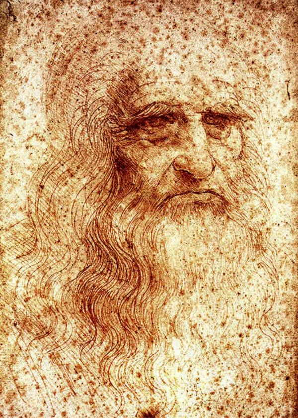 Self_Portrait_(1510),_A_Painting_by_Leonardo-Da-Vinci,_Wall_Decor,_Framed_Canvas,_Multicolor