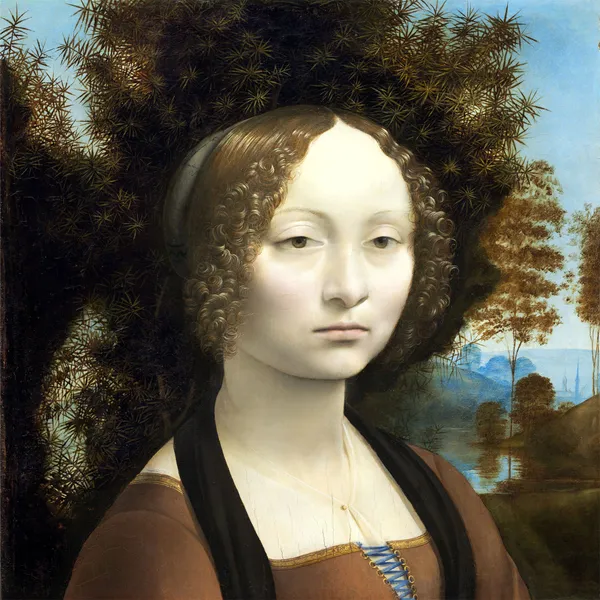 Ginevra_de'_Benci_(1474-78),_A_Painting_by_Leonardo-Da-Vinci,_Wall_Decor,_Framed_Canvas,_Multicolor