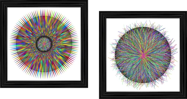 Mandala_Art_for_Wellness,_Meditation_&_Spirituality,_Wall_D�cor,_Framed,_Set_of_2,_15"x15"_each.