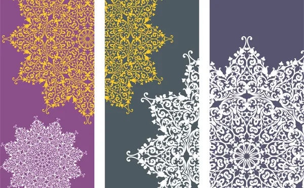 Mandala_Art_for_Wellness,_Meditation_&_Spirituality,_Wall_D�cor,_Framed_Canvas,_Set_of_3,_9"x18"_each.