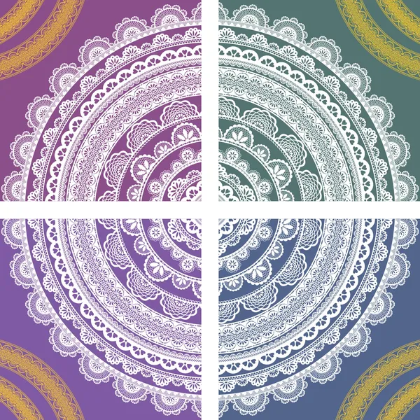 Mandala_Art_for_Wellness,_Meditation_&_Spirituality,_Wall_D�cor,_Framed_Canvas,_Set_of_4,_12"x12"_each.