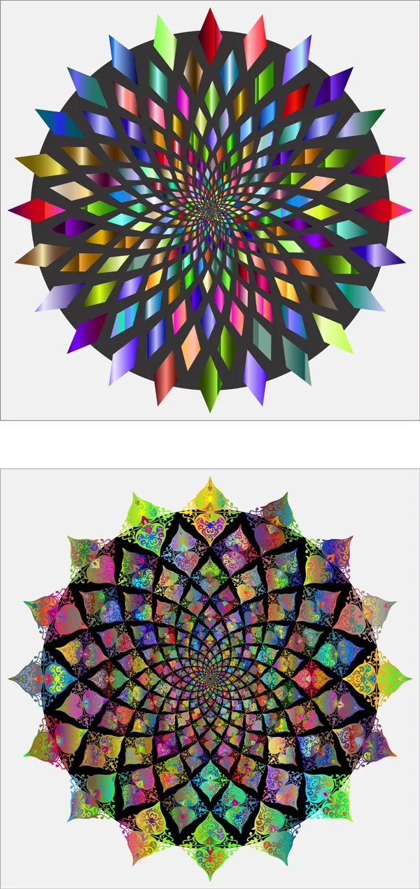 Mandala_Art_for_Wellness,_Meditation_&_Spirituality,_Wall_D�cor,_Framed_Canvas,_Set_of_2,_15"x15"_each.
