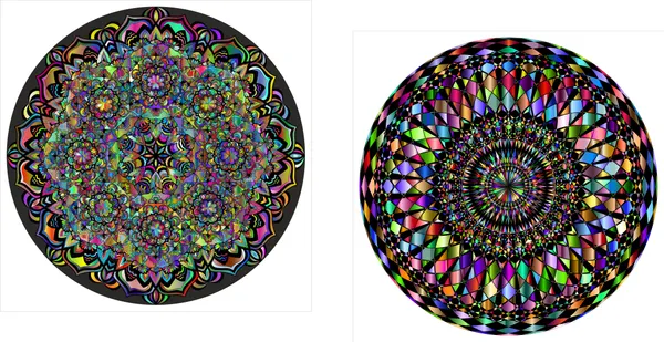 Mandala_Art_for_Wellness,_Meditation_&_Spirituality,_Wall_D�cor,_Framed_Canvas,_Set_of_2,_15"x15"_each.
