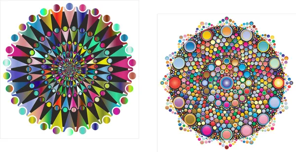 Mandala_Art_for_Wellness,_Meditation_&_Spirituality,_Wall_D�cor,_Framed_Canvas,_Set_of_2,_15"x15"_each.