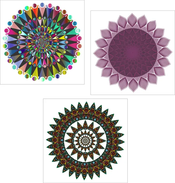 Mandala_Art_for_Wellness,_Meditation_&_Spirituality,_Wall_D�cor,_Framed_Canvas,_Set_of_3,_12"x12"_each.