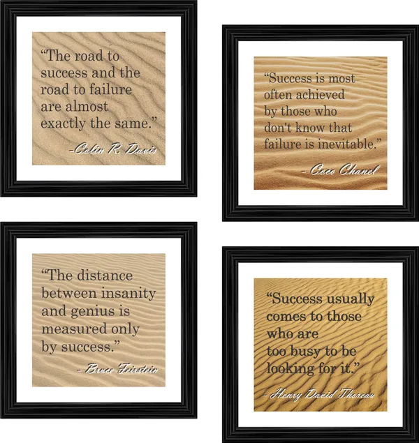 Motivational_Quotes,_Inspirational_Wall_D�cor_Frames,_Set_of_4,_Framed.