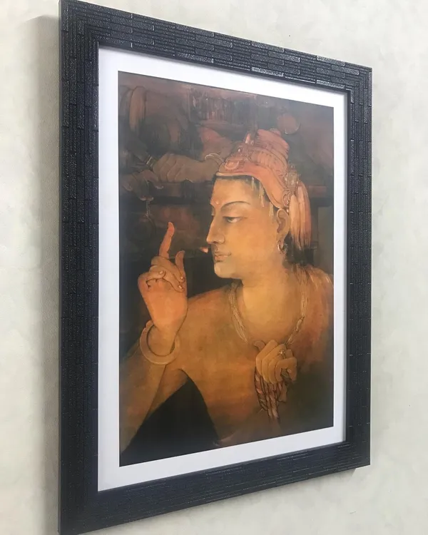 *Parthasarathi*,_A_Painting_by_Nandlal_Bose,_Framed,_Wall_D�cor,_Multicolor