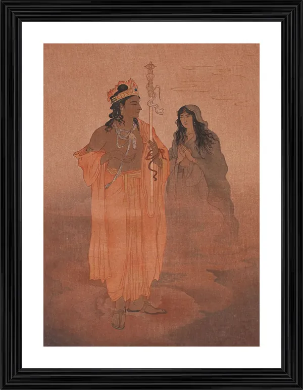 *Ram-Seeta*,_A_Painting_by_Nandlal_Bose,_Framed,_Wall_D�cor,_Multicolor
