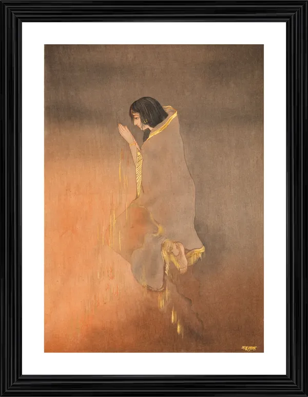 *Satee*,_A_Painting_by_Nandlal_Bose,_Framed,_Wall_D�cor,_Multicolor