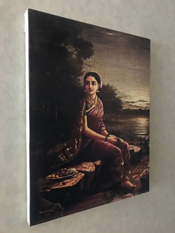 Yashoda,_Bal-Krishna_&_Radha_in_Moonlight,_Raja_Ravi_Varma_Paintings,_Set_of_2,_Framed_Canvas,_Multicolor