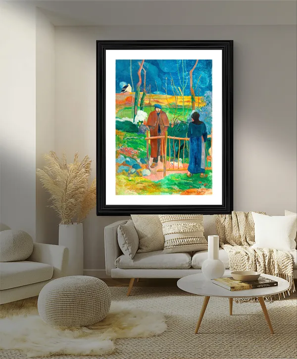 Good_day_Mr._Gauguin_(1889)-_A_Painting_by_Paul_Gauguin,_Wall_Decor,_Framed,_Multicolor
