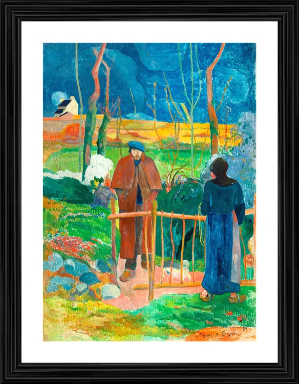 Good_day_Mr._Gauguin_(1889)-_A_Painting_by_Paul_Gauguin,_Wall_Decor,_Framed,_Multicolor