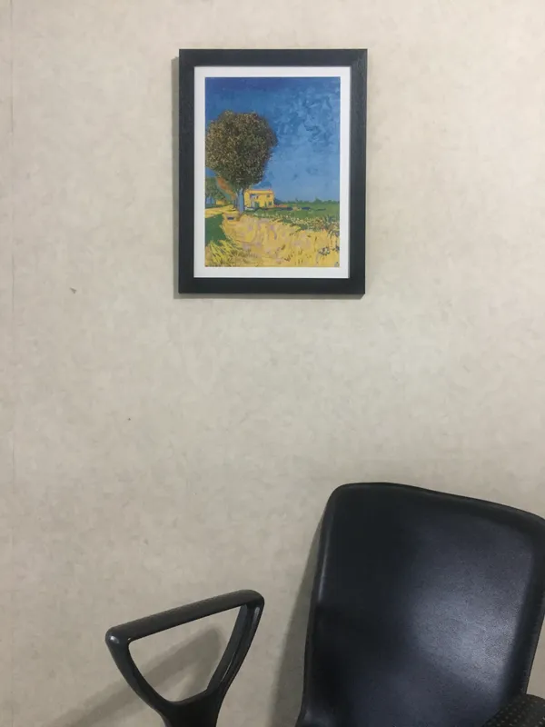 A_Lane_Near_Arles_1888,_A_Painting_by_Van_Gogh,_Framed,_Wall_Decor,_Multicolor