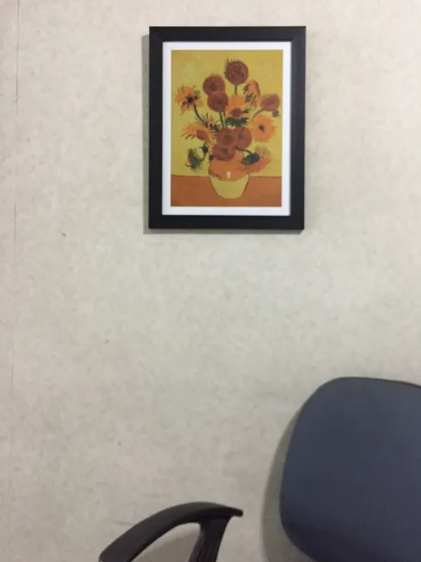 Vase_with_Fifteen_Sunflowers_(1888),__by_Van_Gogh,_Framed,_Wall_Decor,_Multicolor