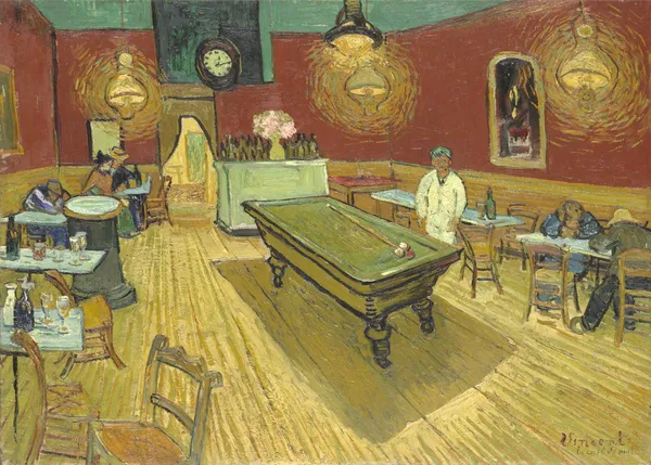 The_Night_Cafe_(1888),_A_Painting_by_Van_Gogh,_Unframed_Canvas_Print,_Multicolor