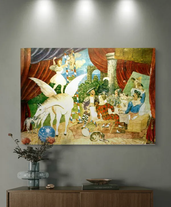 *Theatre_Curtain_for_Parade*_(1931),_A_Painting_by_Picasso,_Unframed_Canvas_Print,_Multicolor
