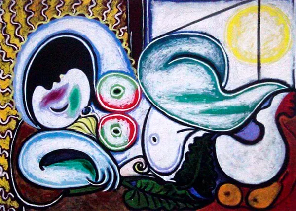 *Reclining_Nude*_(1932),_A_Painting_by_Picasso,_Unframed_Canvas_Print,_Multicolor