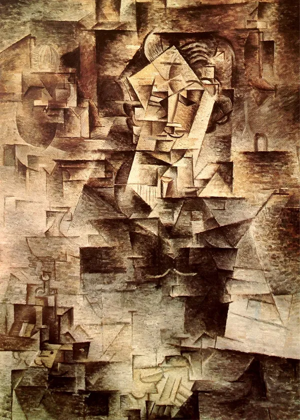 *The_Accordionist*_(1911),_A_Painting_by_Picasso,_Unframed_Canvas_Print,_Multicolor