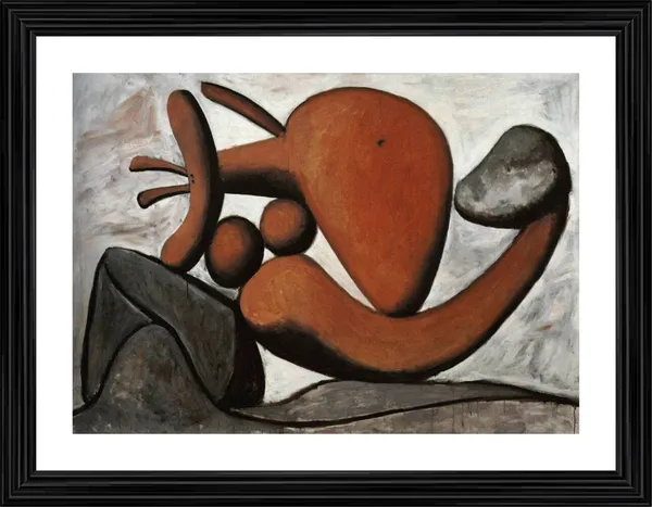 Woman_Throwing_A_Stone_1931,_A_Painting_by_Pablo_Picasso,_Framed,_Wall_Decor,_Multicolor