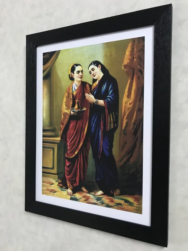 Draupadi_and_Sudeshna,_1896,_A_Raja_Ravi_Varma_Painting,_Framed,_Wall_Decor,_Multicolor
