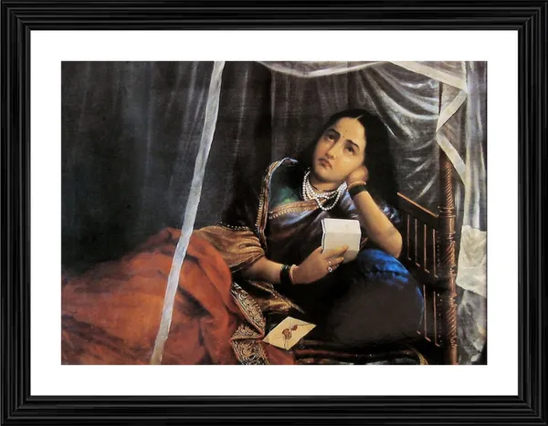 Woman_in_Love,_1887,_A_Raja_Ravi_Varma_Painting,_Framed,_Wall_Decor,_Multicolor