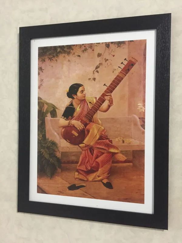 Kadambari_(1890),_A_Raja_Ravi_Varma_Painting,_Framed,_Wall_Decor,_Multicolor
