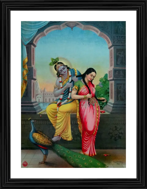 Radha-Krishna_(1900),_A_Raja_Ravi_Varma_Painting,_Framed,_Wall_Decor,_Multicolor