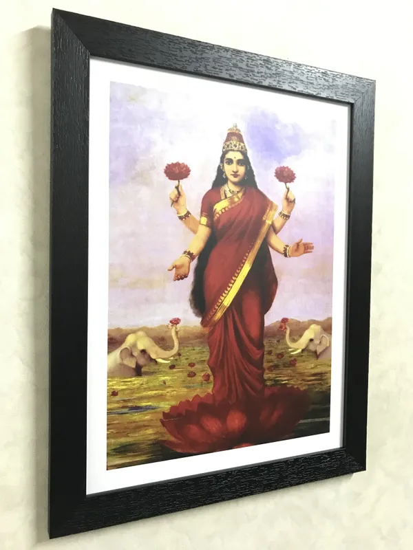 Lakshmi,_1896,_A_Raja_Ravi_Varma_Painting,_Framed,_Wall_Decor,_Multicolor