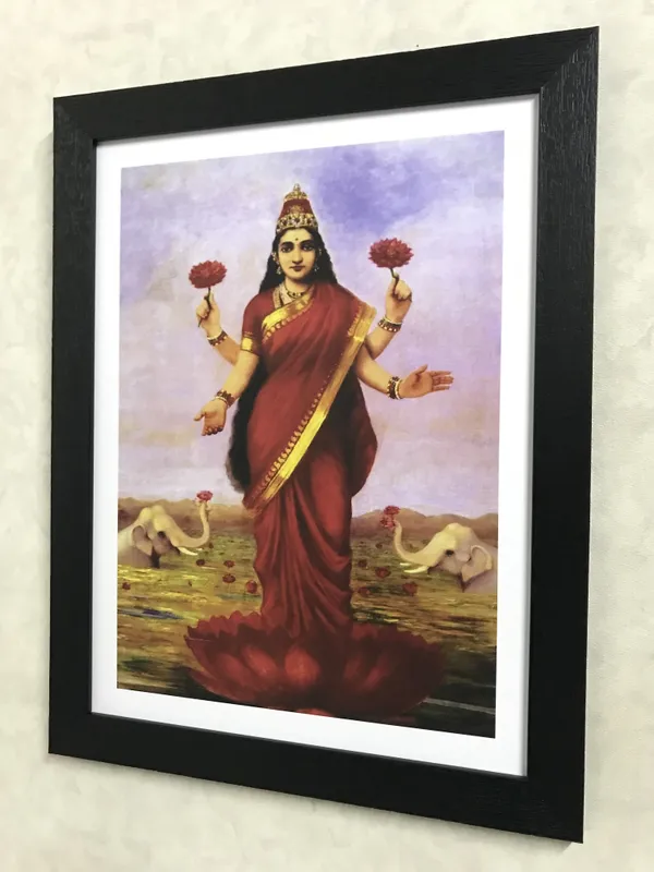 Lakshmi,_1896,_A_Raja_Ravi_Varma_Painting,_Framed,_Wall_Decor,_Multicolor