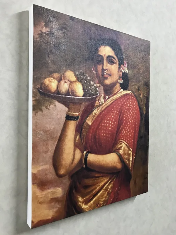 Maharashtrian_Woman,_1892,_A_Raja_Ravi_Varma_Painting,_Framed_Canvas