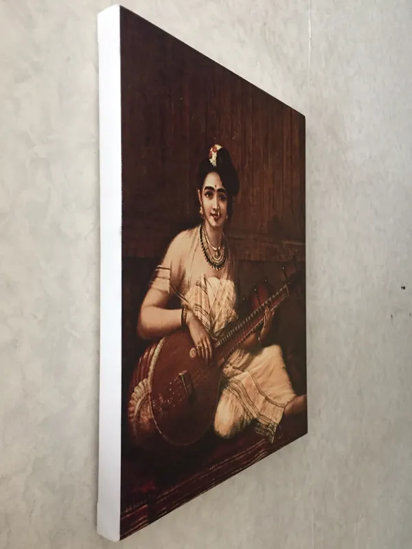 Malabar_Lady_with_Veena_1900,_A_Raja_Ravi_Varma_Painting,_Framed_Canvas,_Wall_Decor,_Multicolor