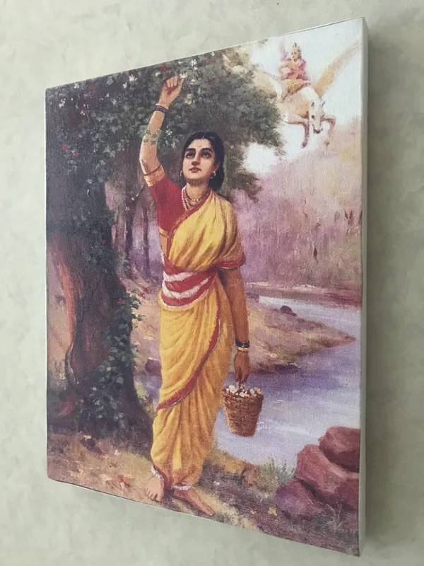 Ahalya_in_Upvan,_1900,_A_Raja_Ravi_Varma_Painting,_Framed_Canvas,_Wall_Decor,_Multicolor