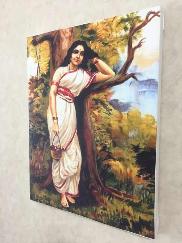 Ahalya_(Ahilya)_1900,_A_Raja_Ravi_Varma_Painting,_Framed_Canvas,_Wall_Decor,_Multicolor