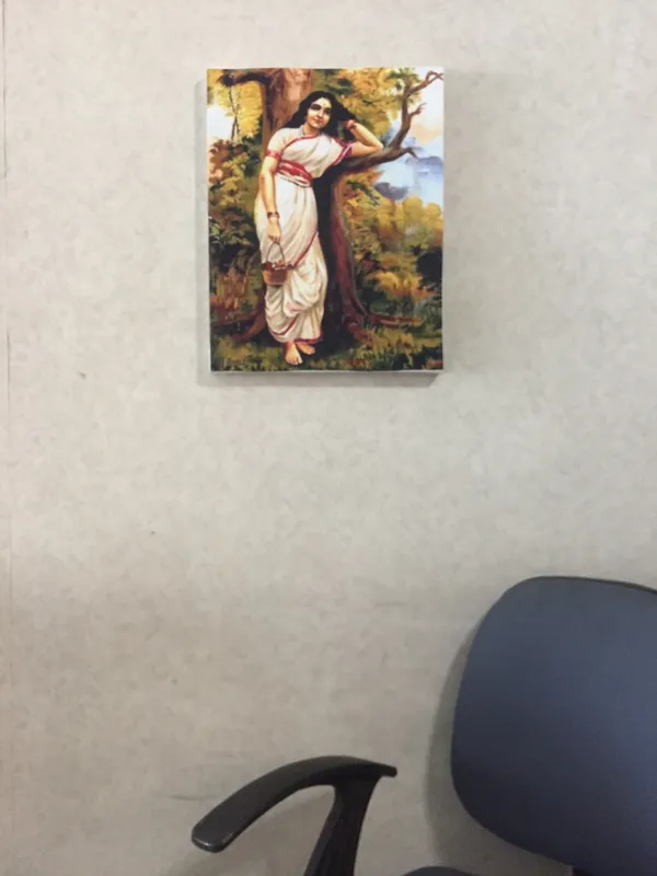 Ahalya_(Ahilya)_1900,_A_Raja_Ravi_Varma_Painting,_Framed_Canvas,_Wall_Decor,_Multicolor