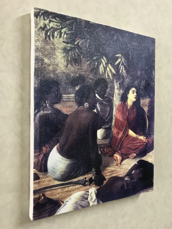 Sita_in_Ashoka_Grove,_1890,_A_Raja_Ravi_Varma_Painting,_Framed_Canvas,_Wall_Decor,_Multicolor