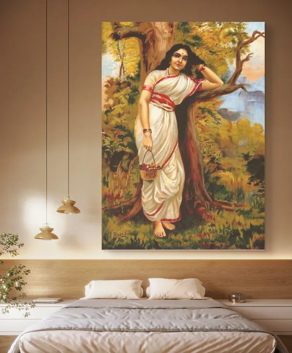 Ahalya_(Ahilya)_(1900),_A_Raja_Ravi_Varma_Painting,_Unframed_Canvas_Print,_Multicolor