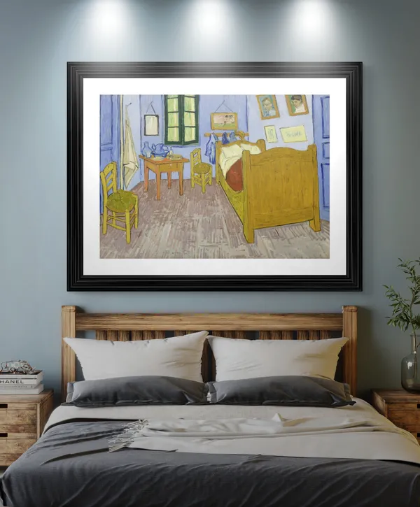*The_Night_Cafe_&_the_Yellow_Room,_Van_Gogh_Paintings,_Set_of_2,_Framed,_Wall_D�cor,_Multicolor