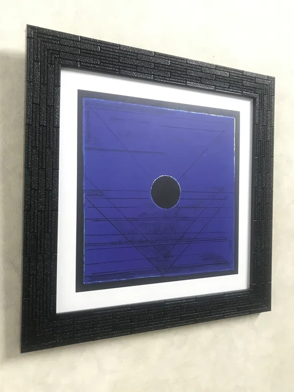 Bindu_-_Deep_and_Spandan-__Paintings_by_S._H._Raza,_Wall_Decor,_Framed,_Set_of_3-_12"x12"_each,_Multicolor