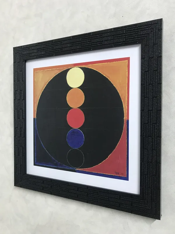 Bindu_Series-_Aarambh-__Paintings_by_S._H._Raza,_Wall_Decor,_Framed,_Set_of_4-_12"x12"_each,_Multicolor