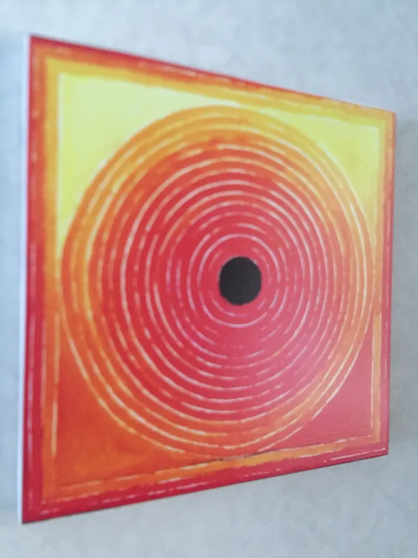 Bindu_Series-_Mruttika-_Paintings_by_S._H._Raza,_Wall_Decor,_Framed_Canvas,_Set_of_2-_15"x15"_each,_Multicolor