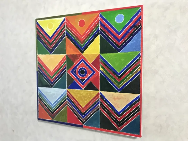 Kriti_(An_Act)-_Paintings_by_S._H._Raza,_Wall_Decor,_Framed_Canvas,_Set_of_2-_15"x15"_each,_Multicolor