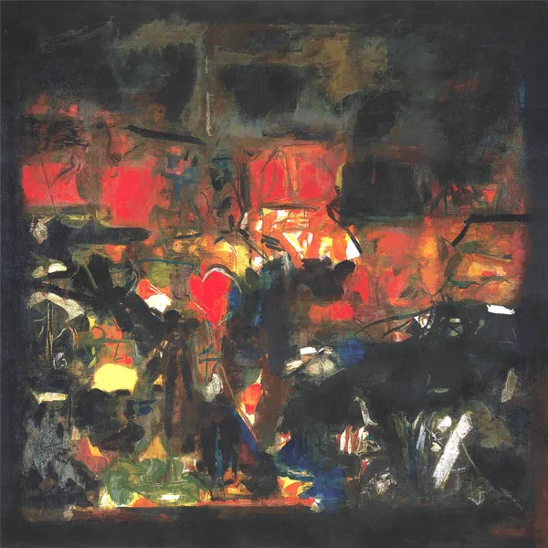 Tapowan*-_A_Painting_by_S._H._Raza._Wall_D�cor,_Framed_Canvas,_Multicolor