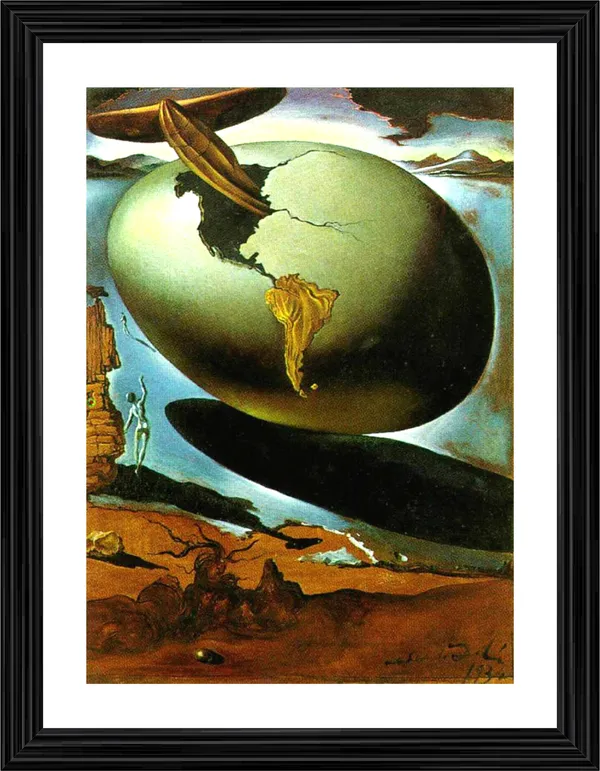 Allegory_of_an_American_Christmas,_A_Painting_by_Salvador_Dali,_Wall_D�cor,_Framed,_Multicolor