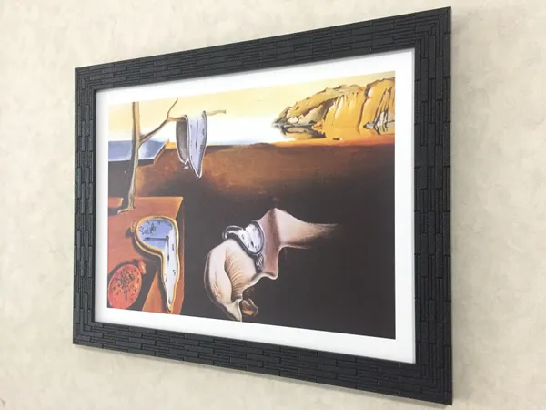 The_Persistence_of_Memory_,_A_Painting_by_Salvador_Dali,_Wall_D�cor,_Framed,_Multicolor