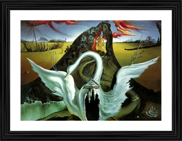 Bacchanale,_A_Painting_by_Salvador_Dali,_Wall_D�cor,_Framed,_Multicolor