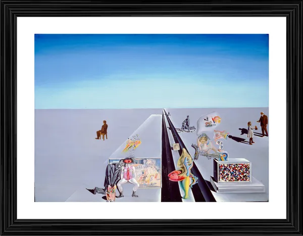 The_First_Days_of_Spring,_A_Painting_by_Salvador_Dali,_Wall_D�cor,_Framed,_Multicolor