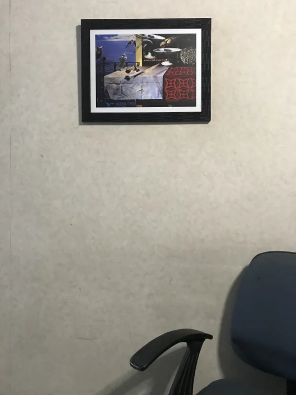 Living_Still_Life,_A_Painting_by_Salvador_Dali,_Wall_D�cor,_Framed,_Multicolor