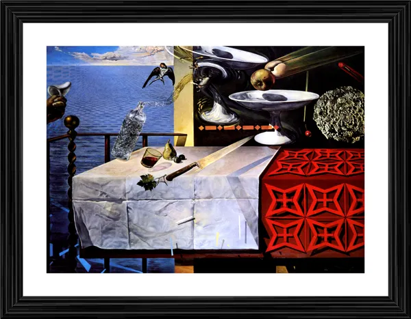 Living_Still_Life,_A_Painting_by_Salvador_Dali,_Wall_D�cor,_Framed,_Multicolor